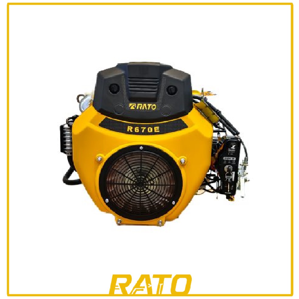 موتور تک بنزینی راتو 22 اسب مدل R670E دو سیلندر موتور تک بنزینی راتو 22 اسب مدل R670E دو سیلندر - Image 1